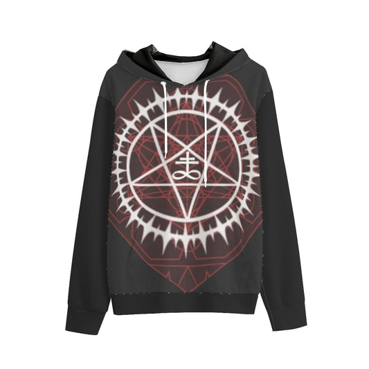 Fire Safe Pentagram Geometric Hoodie