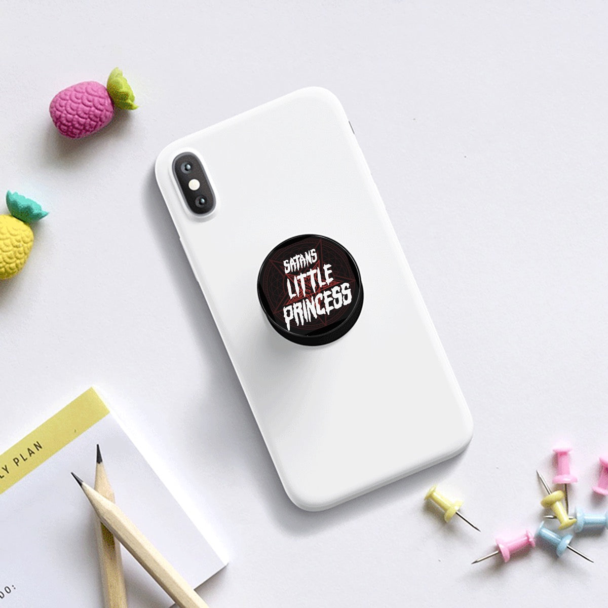 SLP pop-socket on phone